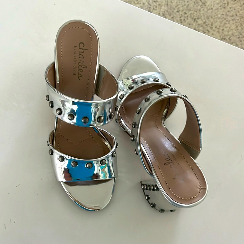 Charles David 3.5 heeled sandle  size 8.5